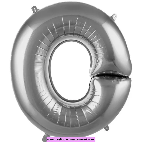 O Gümüş Folyo Balon